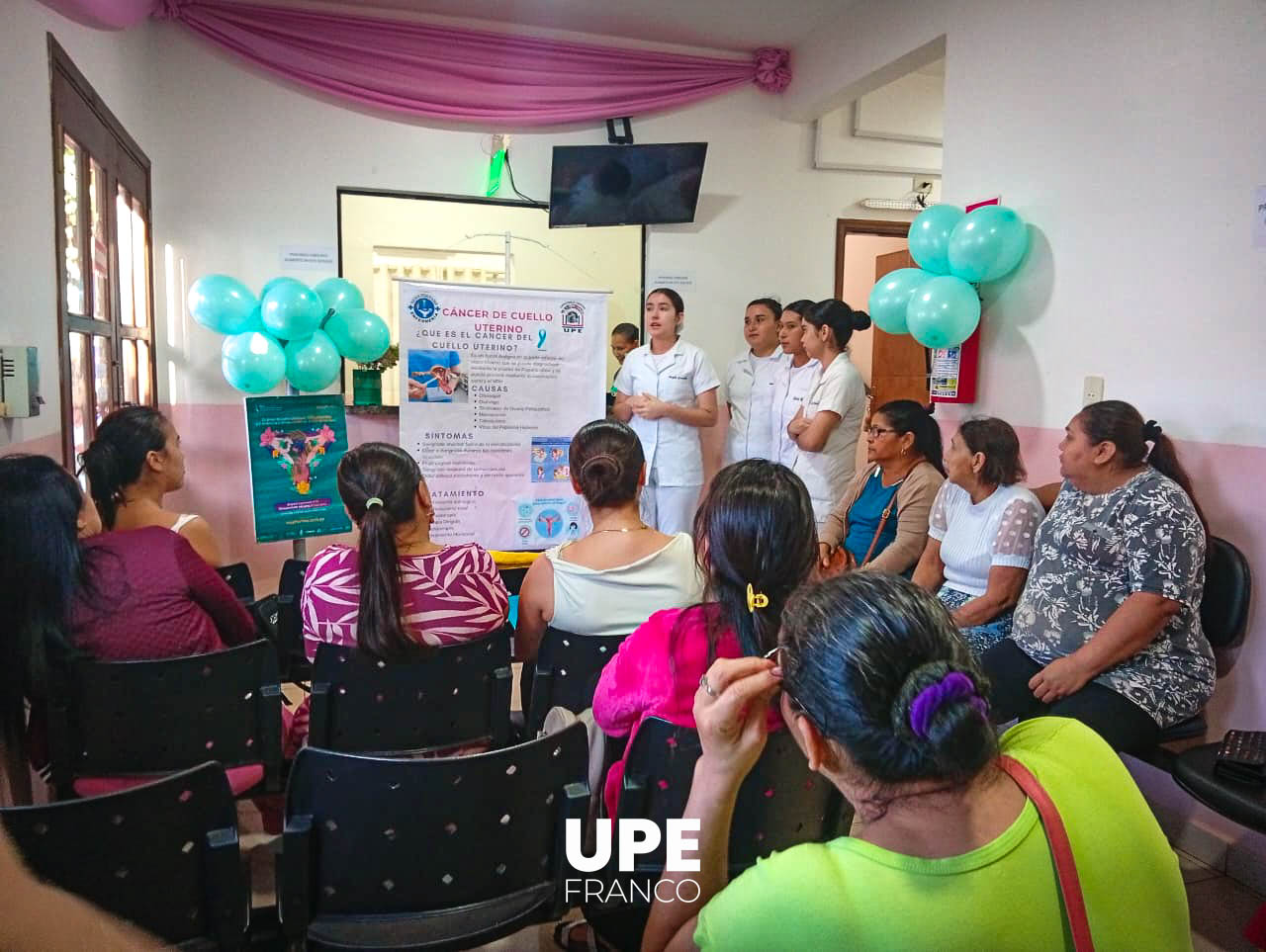 Día Mundial de Prevención del Cáncer de Cuello Uterino: Charla educativa en el Hospital Distrital de Pdte. Franco